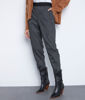 Picture of DRICE CHARCOAL-GREY FLANNEL LOOSE-FITTING TROUSERS